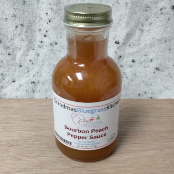 Bourbon Peach Pepper Sauce